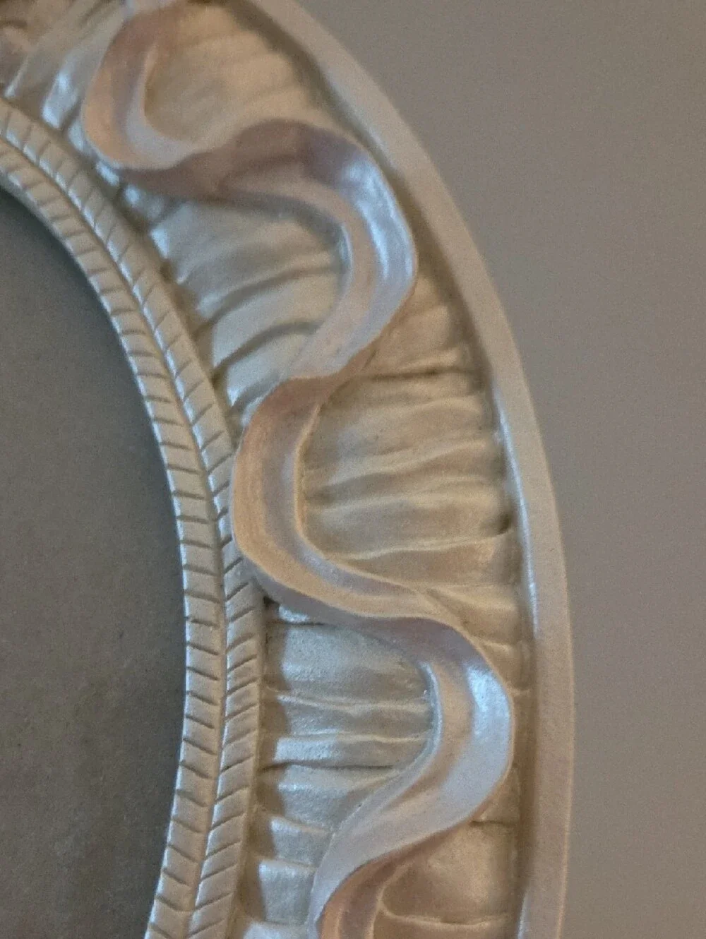 Ceramic Floral Photo Frame